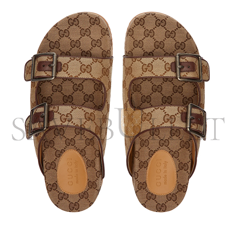 GUCCI SIDELINE GG LOGO SANDAL 658020